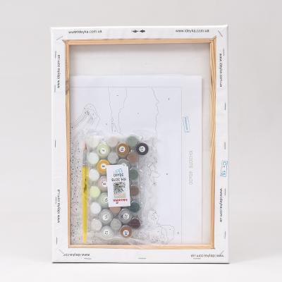 Набор для росписи по номерам "Ромашковая нежность", 30х40 см, ID-KHO3076