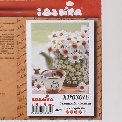 Набор для росписи по номерам "Ромашковая нежность", 30х40 см, ID-KHO3076