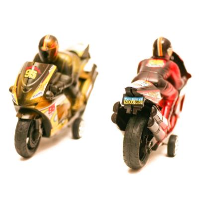 Мотоцикл, инерц-й, микс цветов, в кульке, 6688-1