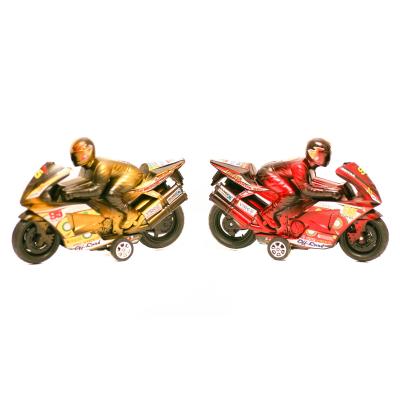 Мотоцикл, инерц-й, микс цветов, в кульке, 6688-1