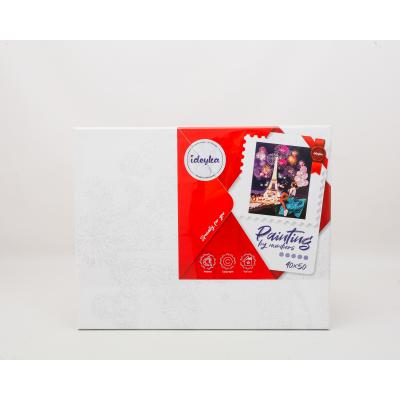 Набір для розпису по номерах. "Яскравий Париж" 40*50см , ID-KHO4792 Набір для розпису по номерах. "Яскравий Париж" 40*50см , ID-KHO4792