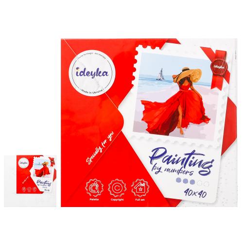 Набір для розпису по номерах. "Літня романтика" 40х40см , ID-KHO4841 Набір для розпису по номерах. "Літня романтика" 40х40см , ID-KHO4841