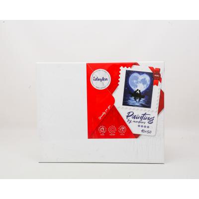 Набір для розпису по номерах. "Поцілунок під місяцем" , ID-KHO4844 Набір для розпису по номерах. "Поцілунок під місяцем" , ID-KHO4844