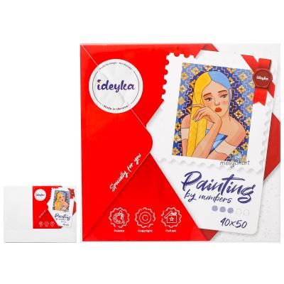 Набір для розпису по номерах. "Непохитна" 40х50см , ID-KHO4908 Набір для розпису по номерах. "Непохитна" 40х50см , ID-KHO4908