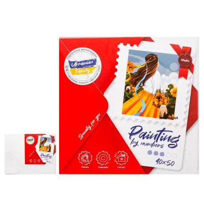 Набір для розпису по номерах. "Моя квітуча Україна" 40х50см , ID-KHO4984 Набір для розпису по номерах. "Моя квітуча Україна" 40х50см , ID-KHO4984