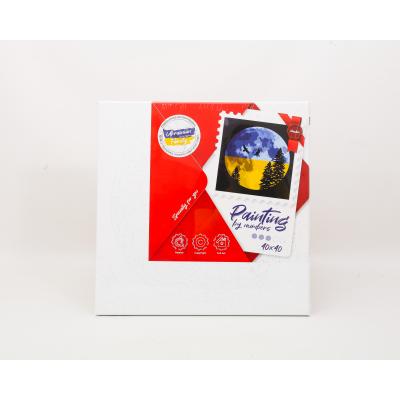 Набір для розпису по номерах. "Під вільним небом" 40х40см , ID-KHO5050 Набір для розпису по номерах. "Під вільним небом" 40х40см , ID-KHO5050