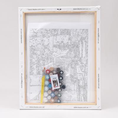 Набор для росписи по номерам "Волшебный Львов", 40х50 см, ID-KHO3510