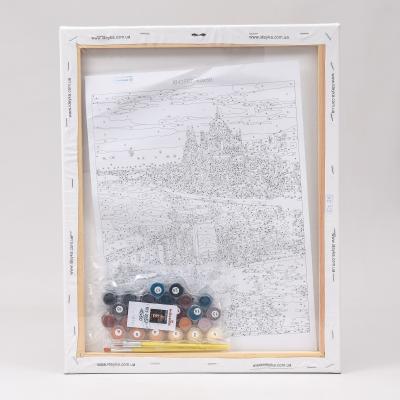 Набор для росписи по номерам "Волшебный Будапешт", 40х50 см, ID-KHO3557