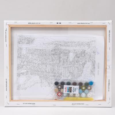 Набор для росписи по номерам "Музыкальное сердце Одессы", 40х50 см, ID-KHO3566