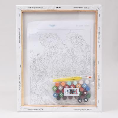 Набор для росписи по номерам "Королевский попугай", 40х50 см, ID-KHO4051 Набор для росписи по номерам "Королевский попугай", 40х50 см, ID-KHO4051