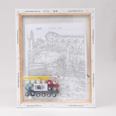 Набор для росписи по номерам "Влюблённая в Венецию", 40х50 см, ID-KHO4526