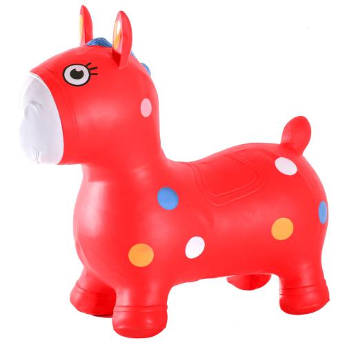 Прыгун резиновый, лошадка, в кульке, MS 1582 Прыгун резиновый, лошадка, в кульке, MS 1582