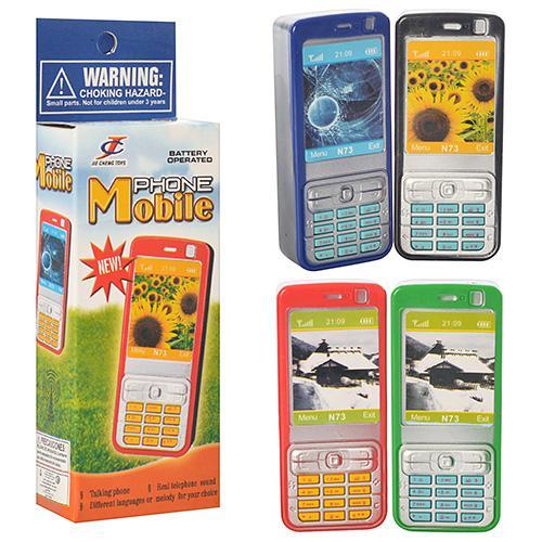 Телефон, 4 цвета, в кор-ке, N73