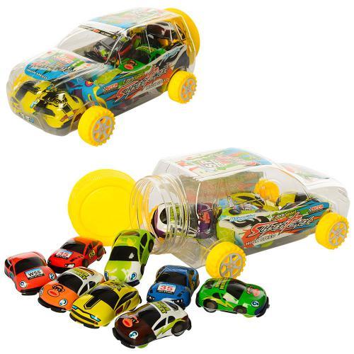 Набор транспорта, инерц-й, в колбе, 6135