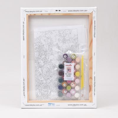 Набор для росписи по номерам "Маленький совёнок", 30х40 см, ID-KHO4021