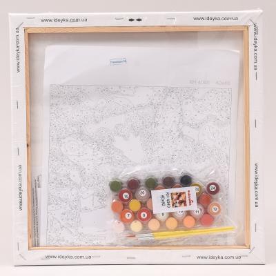 Набор для росписи по номерам "Спящий малыш", 40х40 см, ID-KHO4040 Набор для росписи по номерам "Спящий малыш", 40х40 см, ID-KHO4040