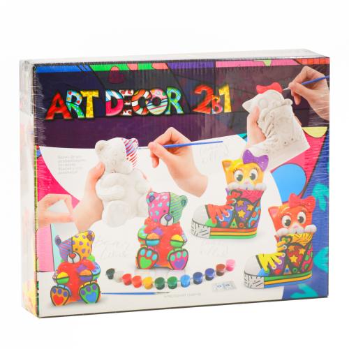 Набір для дитячої творчості "ART DECOR" 2в1, ДТ-ОО-09192