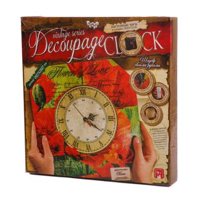 Комплект "Decoupage Clock", часы