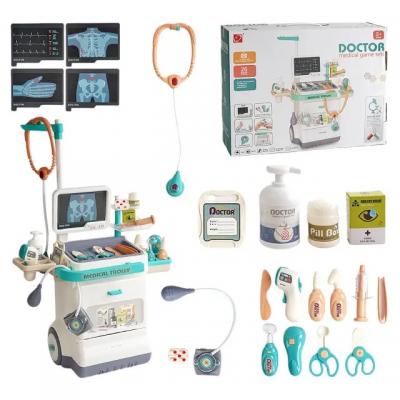 Лікар батар. стійка, тонометр, градусник, аксес, 26 деталей короб. 61*12*45см