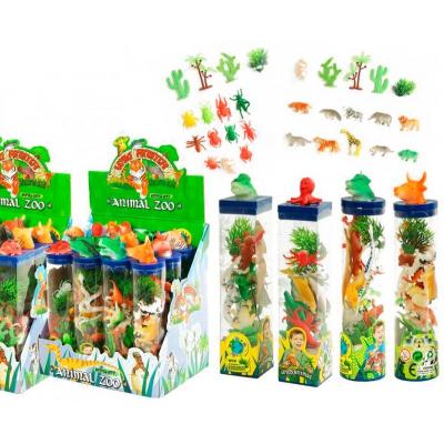 Іграшковий набір пластикових тварин 21*16*24см Іграшковий набір пластикових тварин 21*16*24см