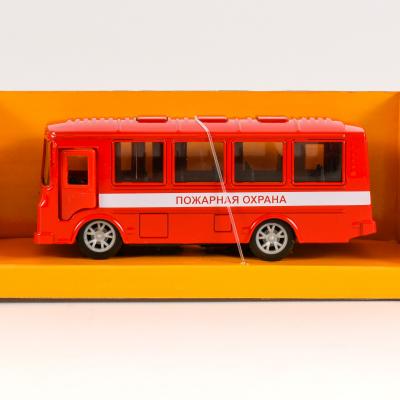 Автобус "АВТОПРОМ", металл, микс цветов, в кор-ке, 7T-3273