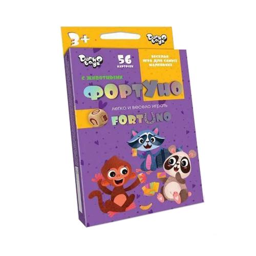 Розвиваюча настільна гра "ФортУно" дитяча, РУС, ДТ-МН-14-27