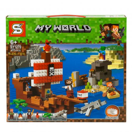 Конструктор "MINECRAFT" Пиратский корабль, SY1270