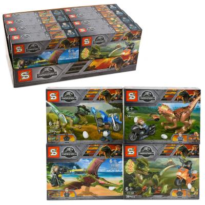 Конструктор "Дино" 4 вида, 1113ABCD