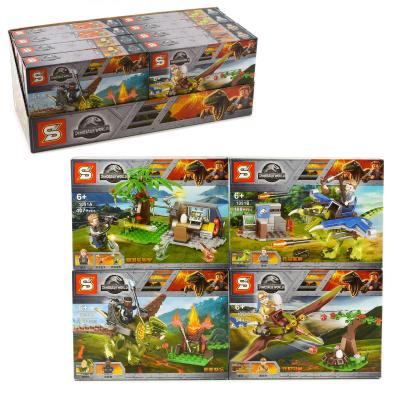 Конструктор "Дино" 4 вида, 1091ABCD Конструктор "Дино" 4 вида, 1091ABCD