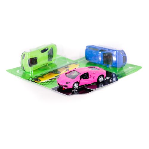 Машинка, металл, микс цветов, на листе, 7T-53900-1-2