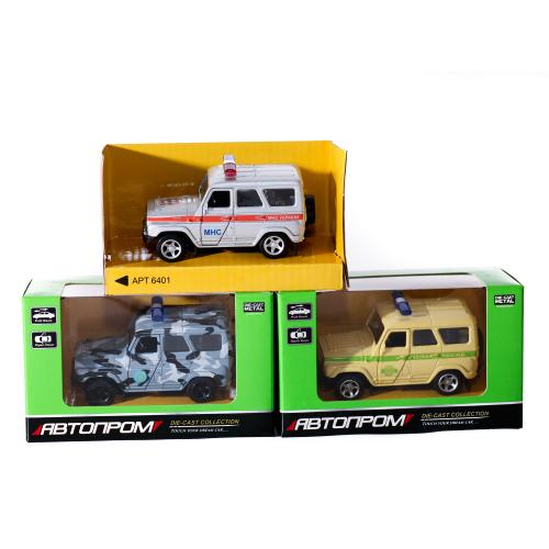 Полицейская машина "АВТОПРОМ", металл, в кор-ке, 7T-6401ABCDEF Полицейская машина "АВТОПРОМ", металл, в кор-ке, 7T-6401ABCDEF