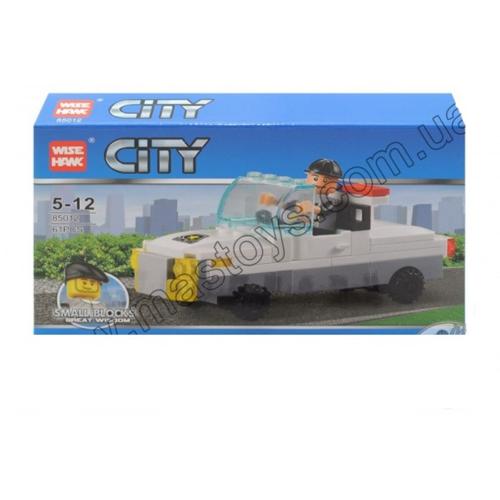 Конструктор, 61 дет., в кор-ке (мал.), 85012