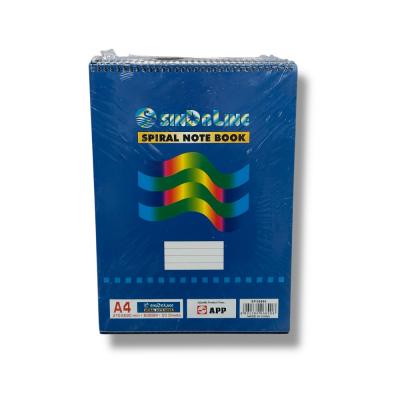 Блокнот, на пружині, в клiтинку A4