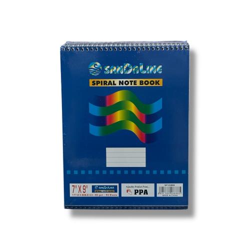 Блокнот, на пружині, в клiтинку 22,86*17,8, SP03888