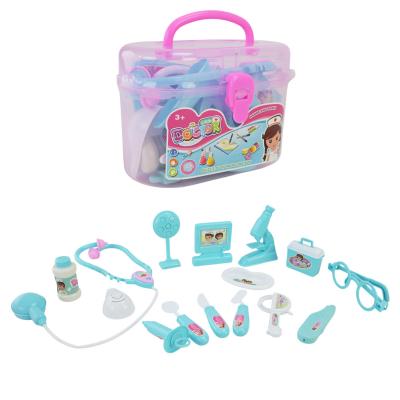 Набір лікаря (стетоскоп, шприц, окуляри, аксес валіза 25*20*7см)