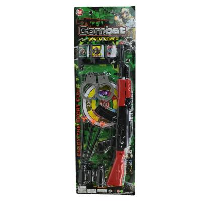 Зброя ( автомат, наручники, 3 снаряди на присосці, приціл, планш. 63*3*21см)