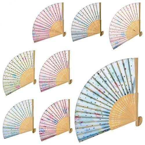 Віяло складне, дерев'янне, WAT54112-5 Віяло складне, дерев'янне, WAT54112-5