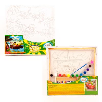 Набор для творчества "Раскраска на холсте", ДТ-ОО-09-67 Набор для творчества "Раскраска на холсте", ДТ-ОО-09-67