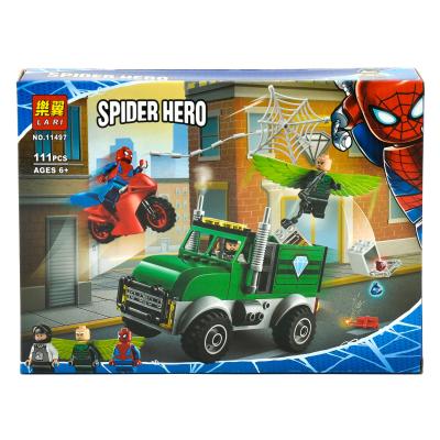 Конструктор BELA "Spiderman", 111 деталь, BELA 11497 Конструктор BELA "Spiderman", 111 деталь, BELA 11497