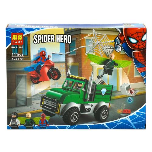 Конструктор BELA "Spiderman", 111 деталь, BELA 11497