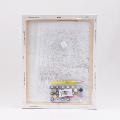 Набор для росписи по номерам "Воспоминания о лете", 40х50 см, ID-KHO2231