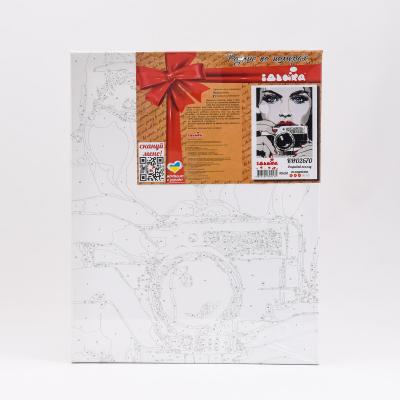 Набор для росписи по номерам "Яркий взгляд", 40х50 см, ID-KHO2670