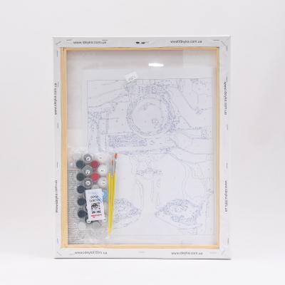 Набор для росписи по номерам "Яркий взгляд", 40х50 см, ID-KHO2670