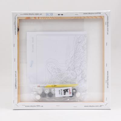 Набор для росписи по номерам "Сладкий малыш", 40х40 см, ID-KHO2488