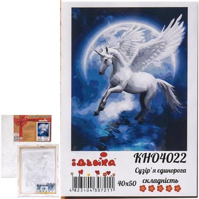 Набор для росписи по номерам "Созвездие единорога", 40х50 см, ID-KHO4022 Набор для росписи по номерам "Созвездие единорога", 40х50 см, ID-KHO4022