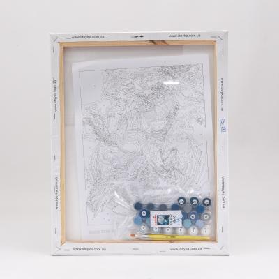 Набор для росписи по номерам "Созвездие единорога", 40х50 см, ID-KHO4022 Набор для росписи по номерам "Созвездие единорога", 40х50 см, ID-KHO4022