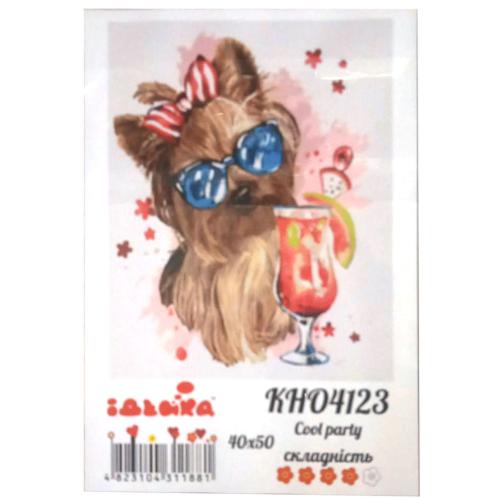 Набор для росписи по номерам "Cool party", 40х50 см, ID-KHO4123