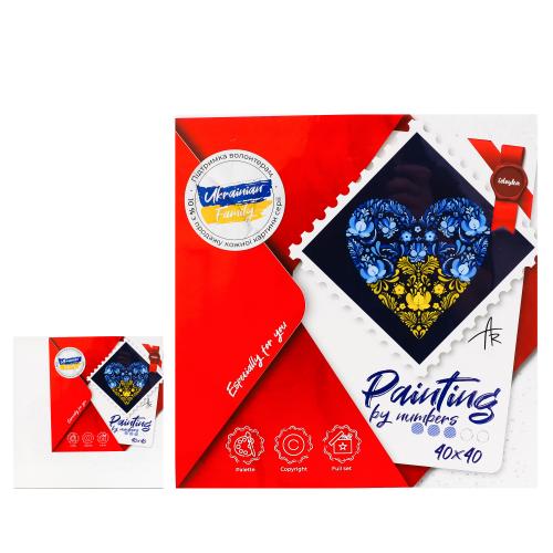 Набор для росписи по номерам "Любов&copy; Катерина Терещенко", ID-KHO5049