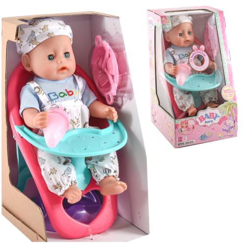 Пупс ВВ со стулом для кормленияв, NEW406D