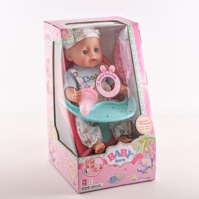 Пупс ВВ со стулом для кормленияв, NEW406D
